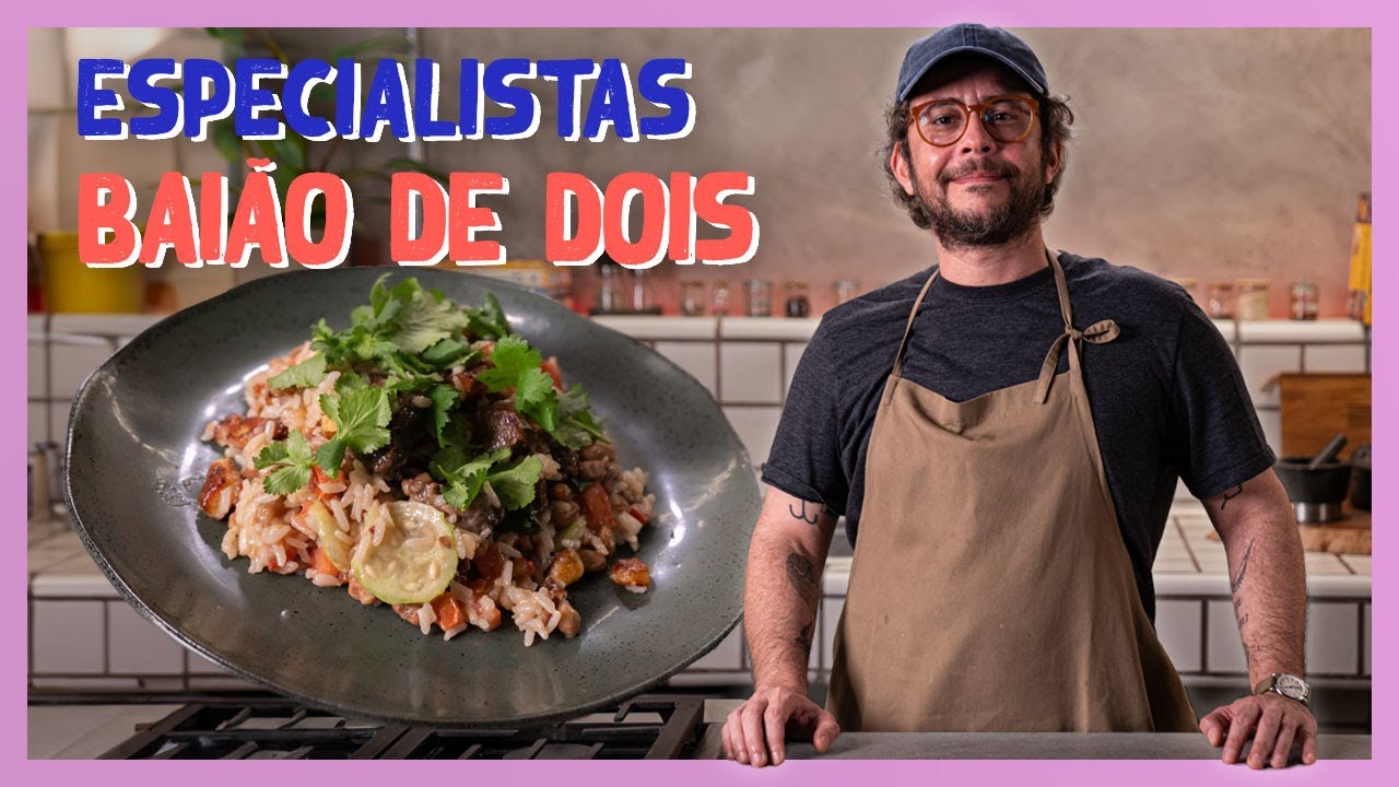 COMO UM CHEF FAZ BAIÃO DE DOIS com Rodrigo Levino | Especialistas | Mohamad Hindi