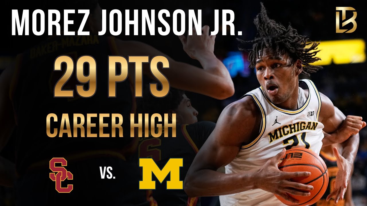 Morez Johnson Scores 29 Points vs USC π