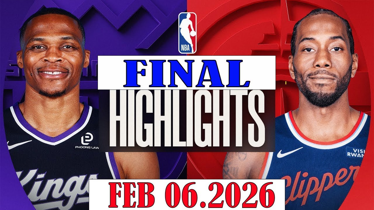 Sacramento Kings vs Los Angeles Clippers FINAL Qtr Feb 06.2025 Highlights | NBA HIGHLIGHT
