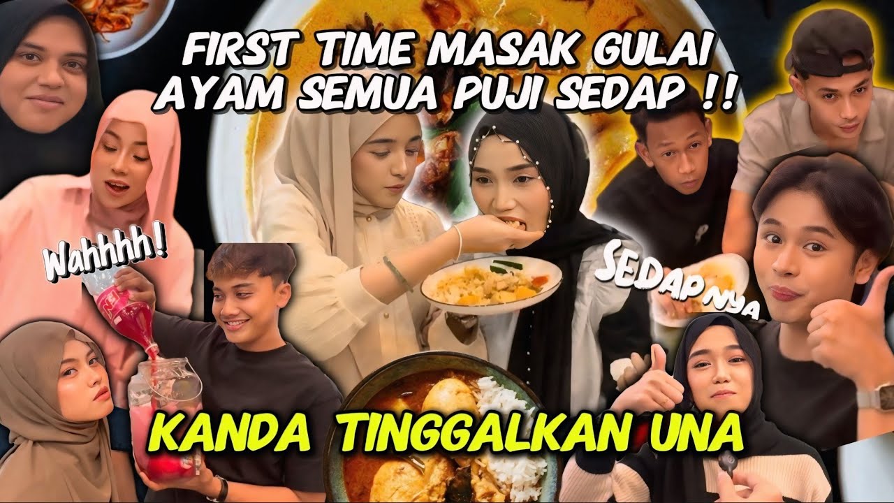 First Time Masak Gulai Ayam & Bawa Bahan Baru! 🤩 | Harzan Couple & Harry's Surprise!