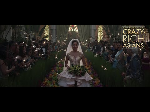 Wedding scene from Crazy Rich Asians