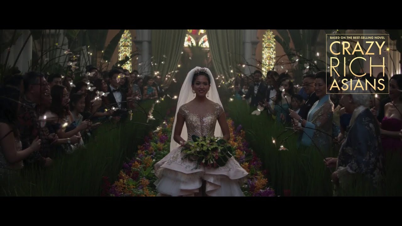 Stunning Wedding Scene from Crazy Rich Asians ✨