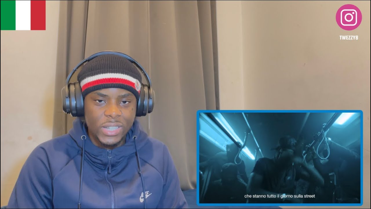 UK Reacts to Italian Hit 'DRARI' by Ghali & Baby Gang 🇬🇧🎶 | Lyrics Video