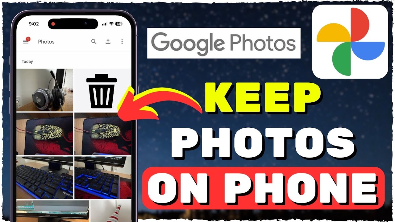 Delete Photos from Google Photos Only 📱