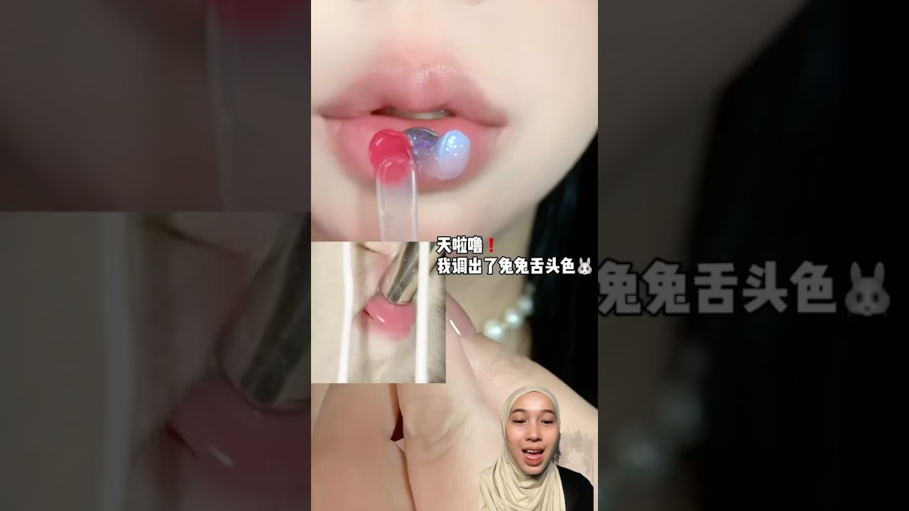Uji Keberanian Warna Bibir Seperti Lidah Kucing! 💄