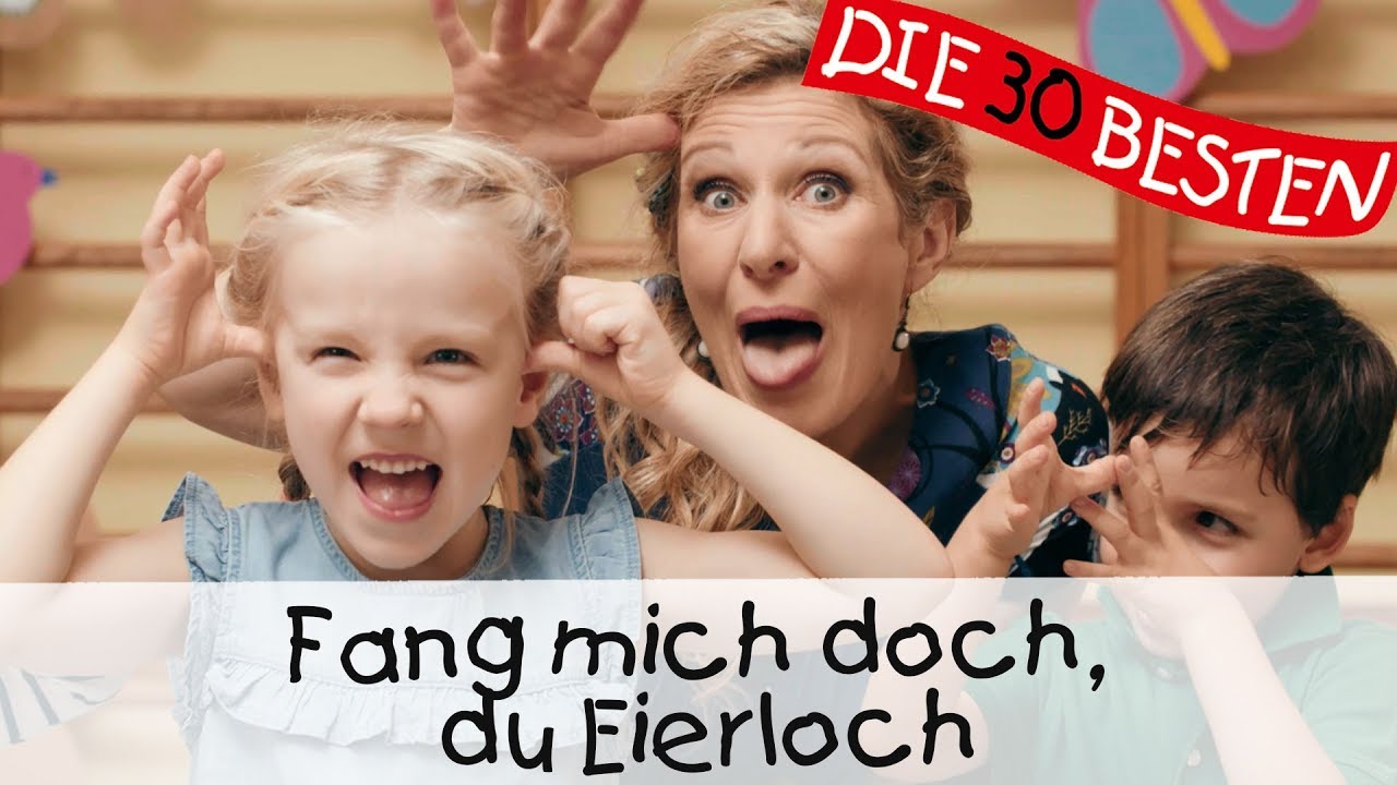 Fang mich doch, du Eierloch – Kinderlied zum Singen, Tanzen und Bewegen