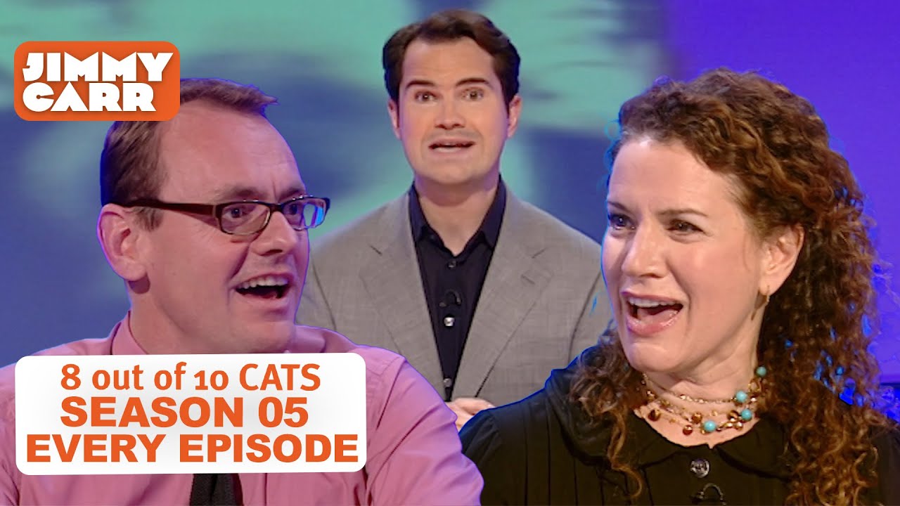 Complete Season 5 Episodes of 8 Out of 10 Cats with Jimmy Carr