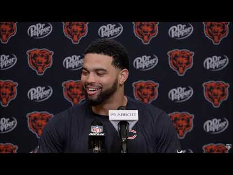 Caleb Williams Postgame PRESS CONFERENCE vs. Cincinnati Bengals "ROLLER COASTER"