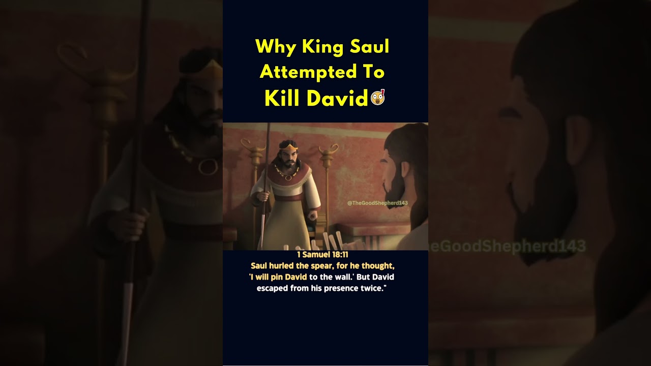 Why King Saul Tried to Kill David 😱