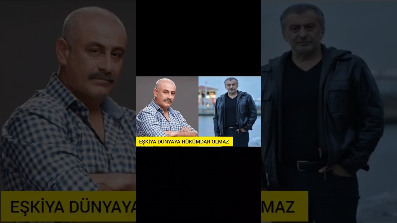 Eşkiya Dünyaya Hükümdar Olmaz DİZİ'Sİ Oyuncuları ? #eşkiyadünyayahükümdarolmaz #haşmetfaçalı