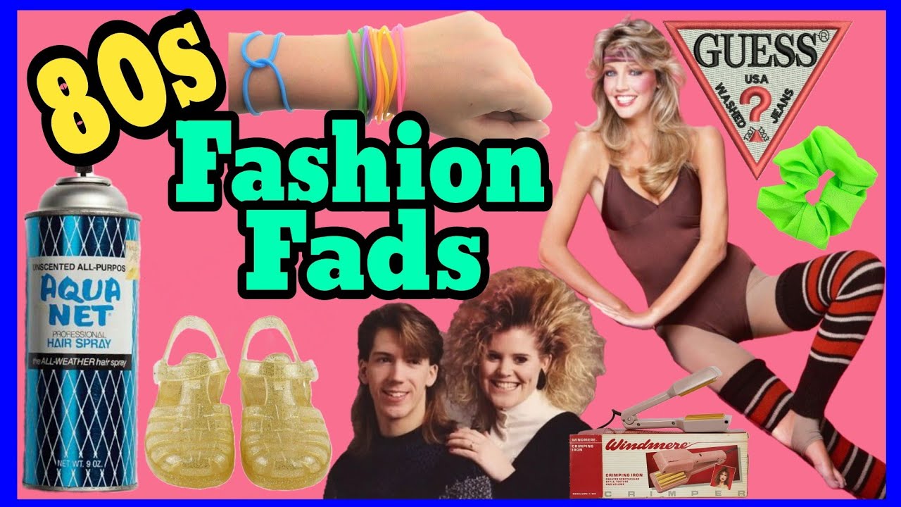 1980s Fashion Fads: Big, Bright & Bold! ✨