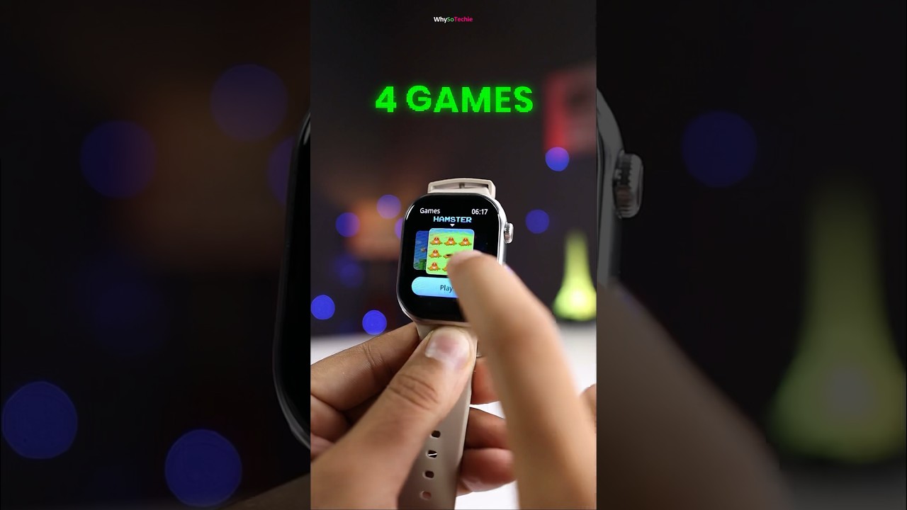 Fire-Boltt Brillia AMOLED Smartwatch Under Rs 2000 β