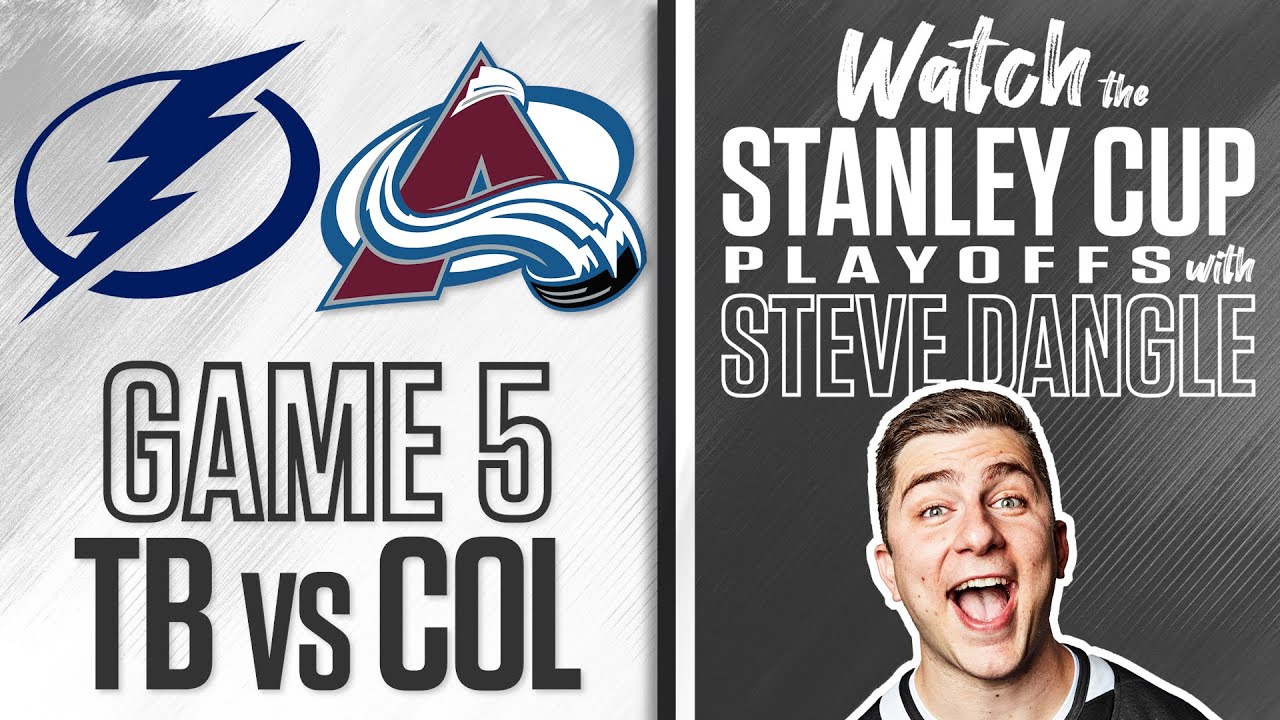 Watch Stanley Cup Final Game 5 | Colorado Avalanche vs. Tampa Bay Lightning LIVE w/ Steve Dangle