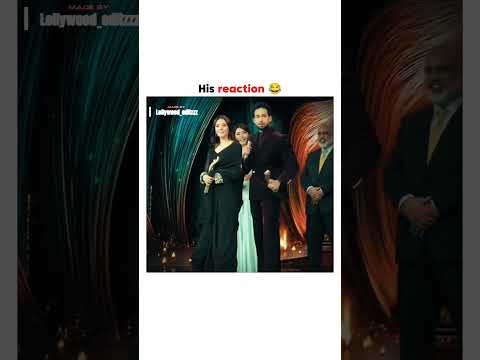 HIS REACTION!😂 #bilalabbaskhan #durrefishan #ishqmurshid #humawards2025