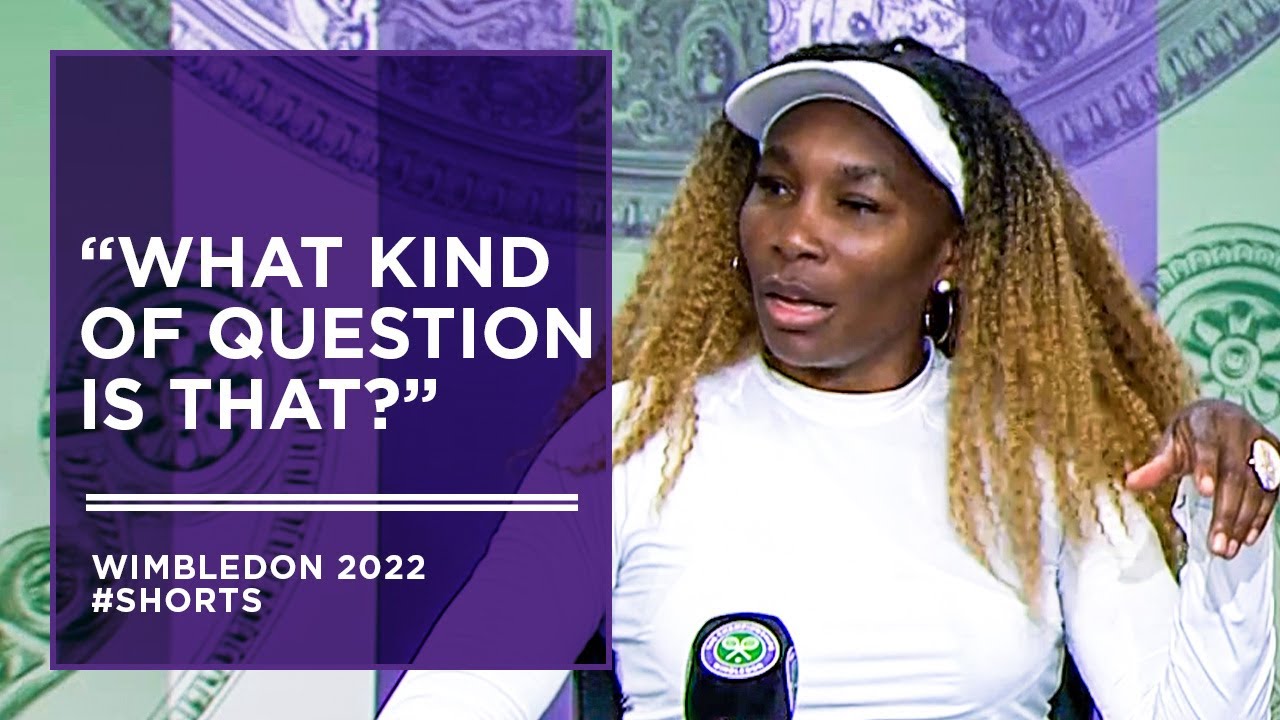 Venus Williams's Hilarious Response to Wimbledon Question π