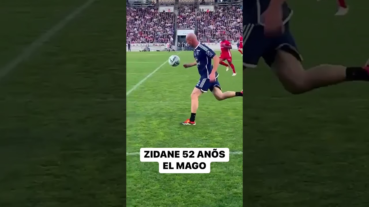 Zidane's 52-Year-Old Magic Skills ✨