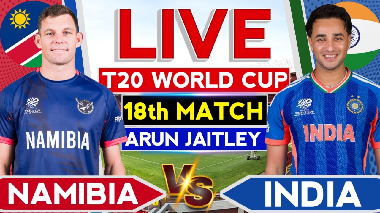🔴Live - India vs Namibia | Cricket Commentary | Ind vs Namibia | T20 WC Live | Ind vs Nam Live