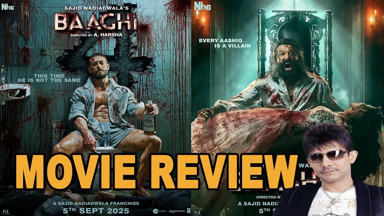 Baaghi 4 Movie Review by KRK 🎬