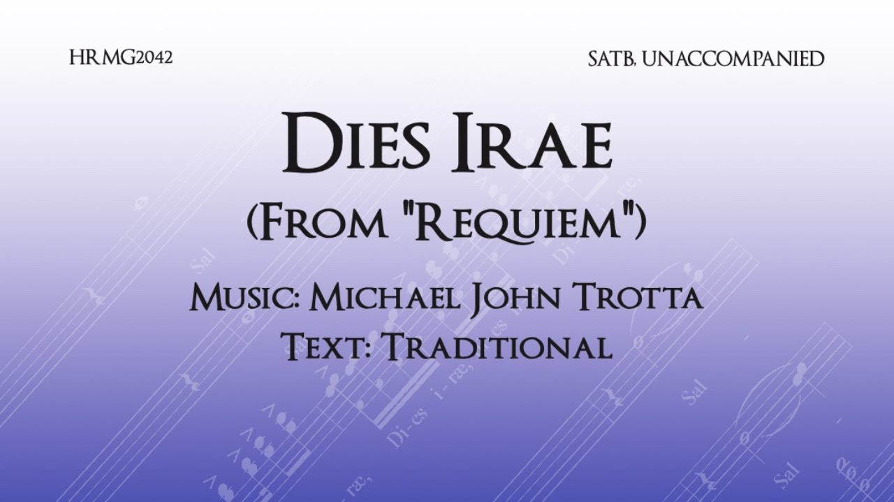 Experience the Power of 'Dies Irae' from Trotta's Requiem 🎶 – Sheet Music & Highlights