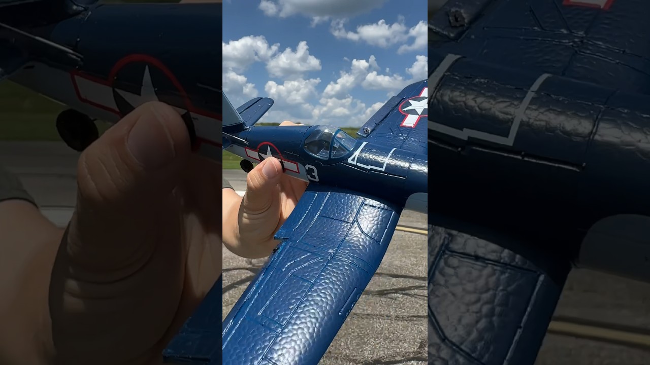 Fly Like a Pro! Affordable Corsair RC Warbird Plane 🚀