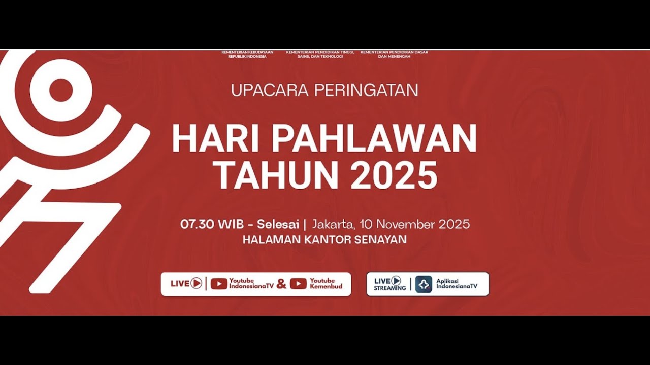 Perayaan Hari Pahlawan 2025 🇮🇩