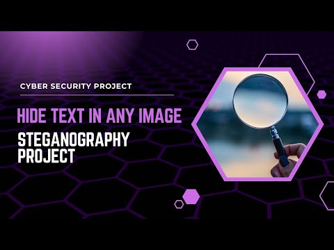 Steganography GUI with Python | Hide & Extract Secret Text from Images