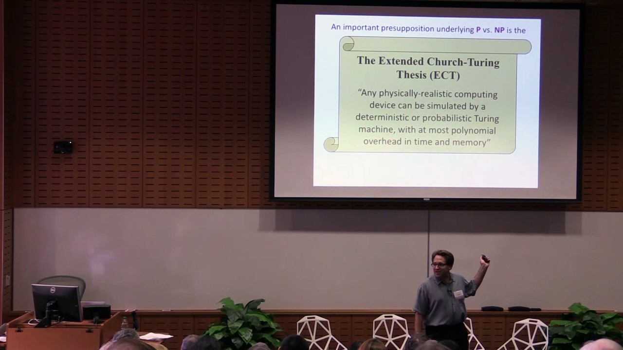 UTCS 50 Keynote: Dr. Scott Aaronson on the Future of Quantum Computing π