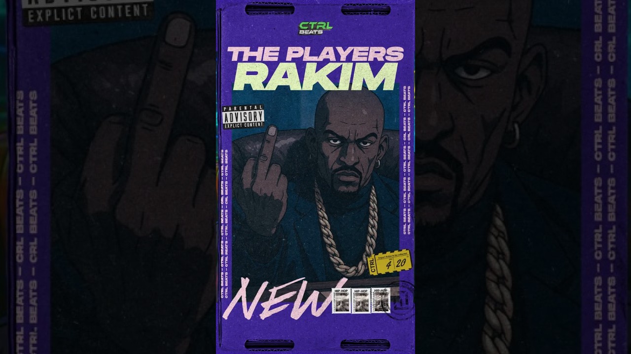 Rakim's New Track 'The Players' 🎶 Official Music Video Out Now!