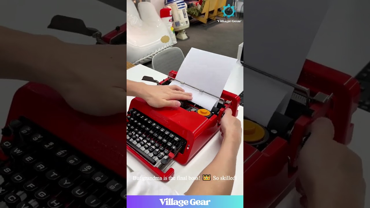 Grandma's Old Typewriter: My New Favorite Sound π