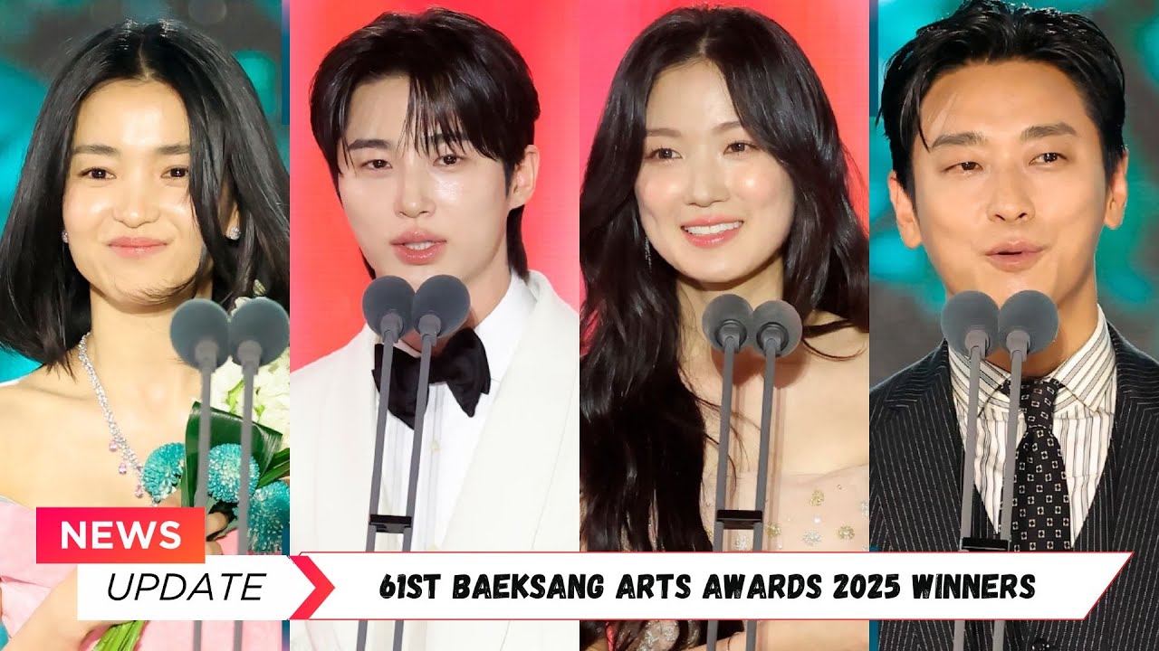 61st Baeksang Arts Awards 2025 Winners List 🏆