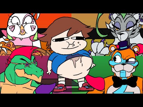 Fat Gregory Main Complete Edition | Five Nights at Freddy's Security Breach (feat. Roxanne wolf)