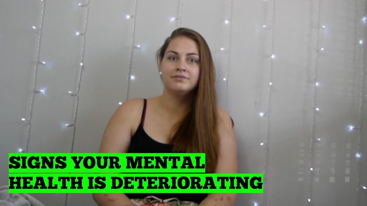 Signs Your Mental Health Is Declining 🧠