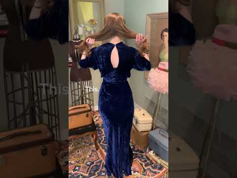 A gift from a family friend & the first 1930s gown I’ve EVER worn! 😱🥹