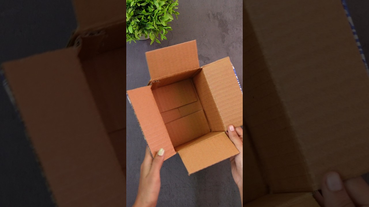 Creative DIY Waste Cardboard Storage Box Ideas 🛠️