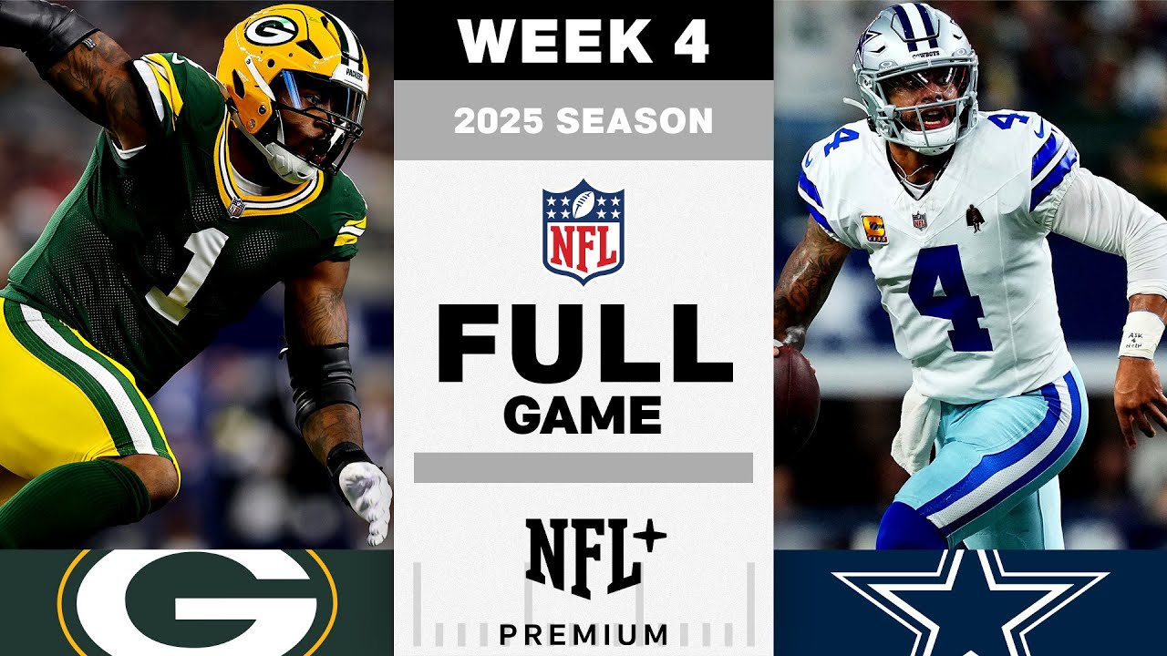 Epic Showdown: Green Bay Packers vs. Dallas Cowboys | NFL Week 4 2025