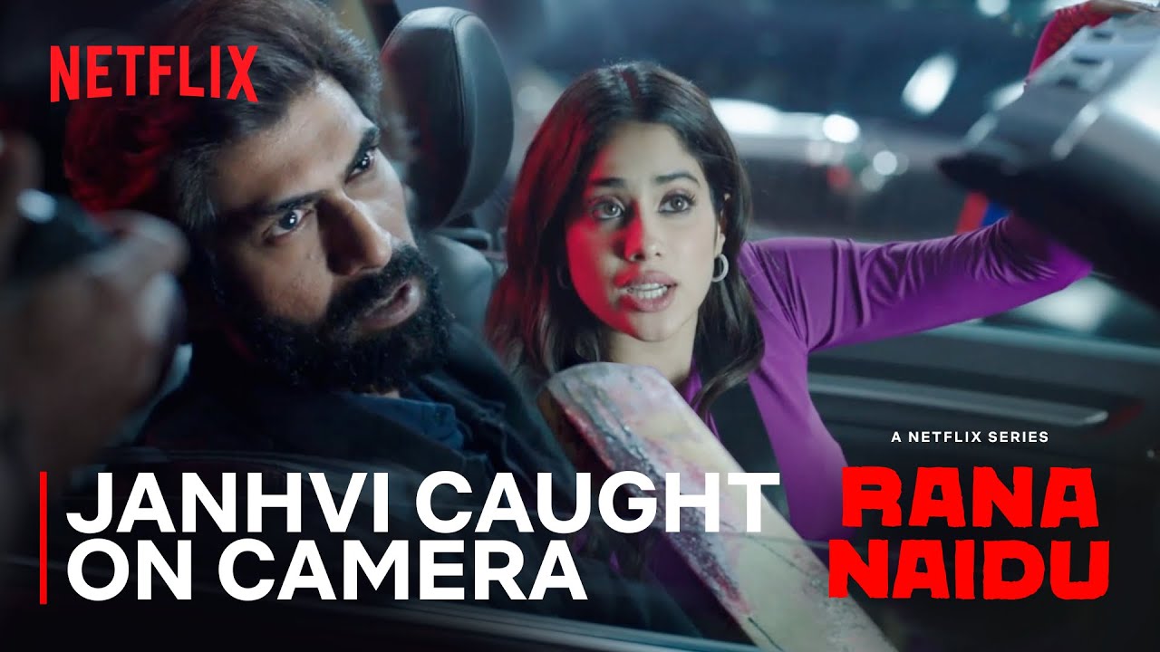 Janhvi & Boyfriend Drama Unfolds in Rana Naidu on Netflix 🌟
