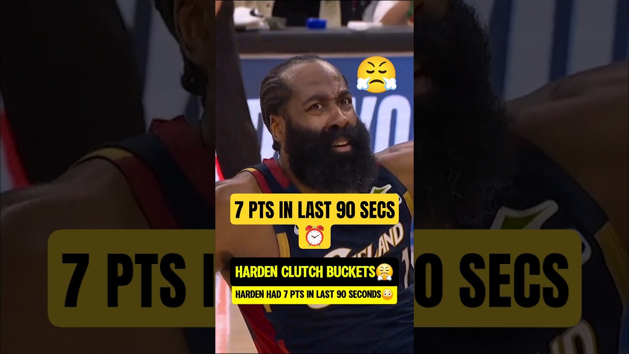 CLUTCH Harden TOOK OVER Game 3😤
