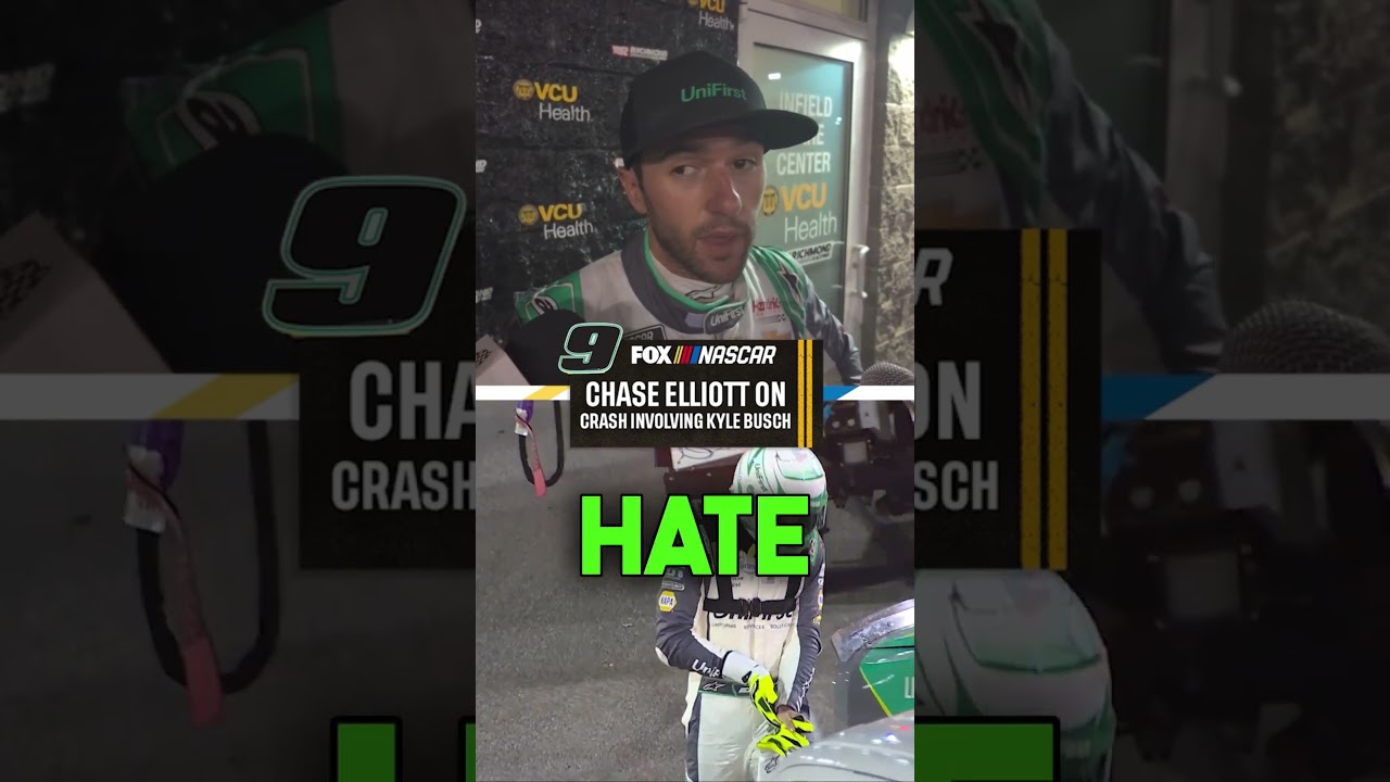 Chase Elliott Addresses Richmond Crash with Kyle Busch 🚗