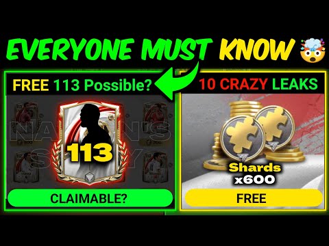 FREE 113 OVR Possible in Nation's Story Event FC Mobile? - 10 Leaks & Updates | Mr. Believer