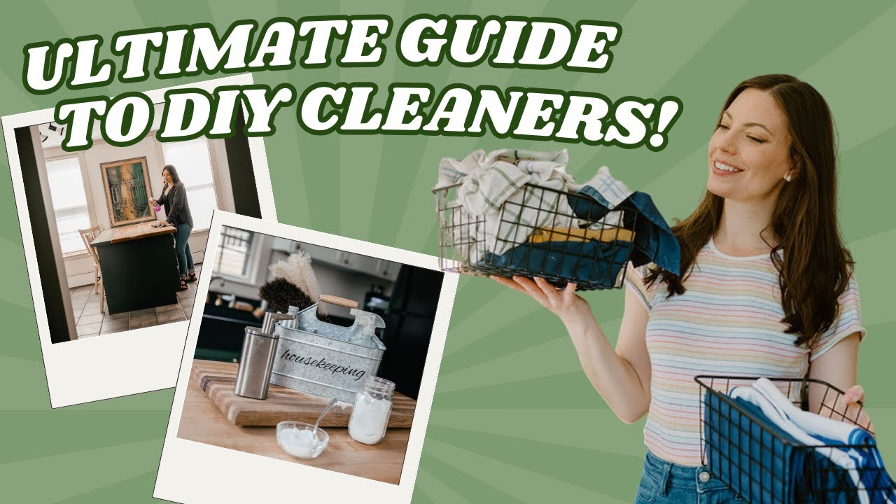 Build the ULTIMATE Eco-Friendly Cleaning Caddy!