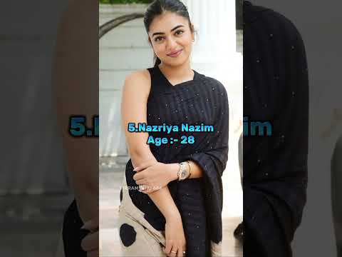 Top 10 youngest beautiful south indian actress under age 30 in 2023 #southindian #actress #shorts