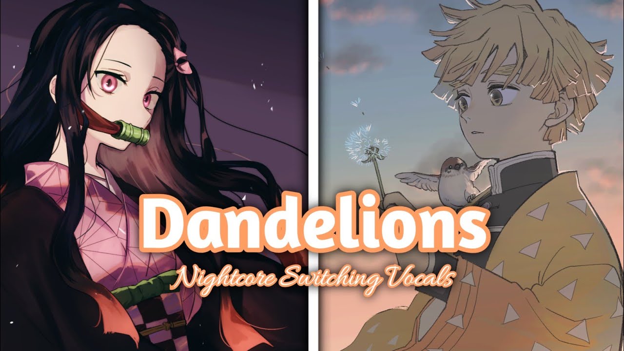 Nightcore Dandelions 🎶 - Switches Vocals for an Amazing Listening Experience