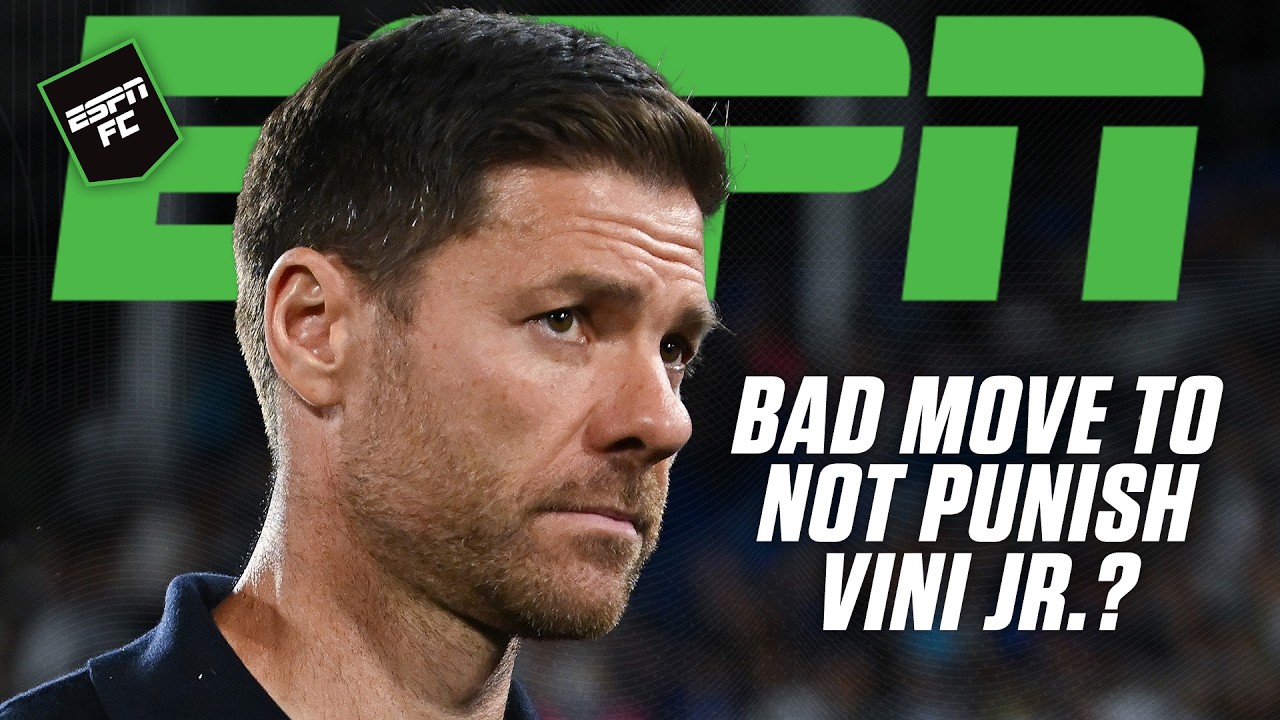 Xabi Alonso Defies Expectations: No Punishment for Vini Jr. 👀 | ESPN FC Analysis