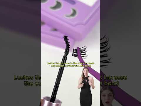 Flat Matte DIY Cluster Lash Extensions Kit|B&Q Lashes|#diylashes