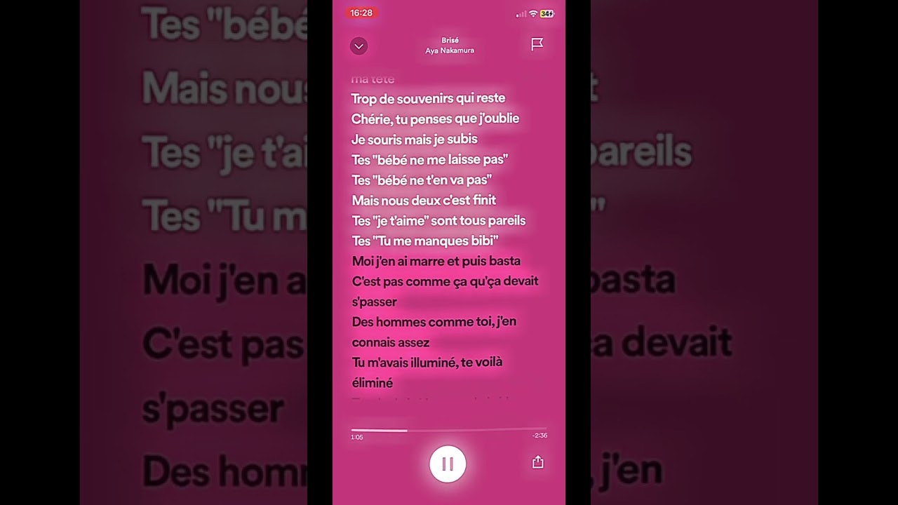 Brisé - Aya Nakamura (Speed Up Version)