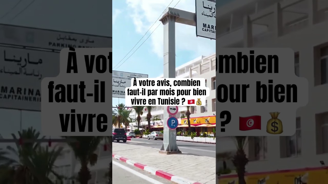 Quel budget mensuel pour vivre confortablement en Tunisie ? 🇹🇳💰