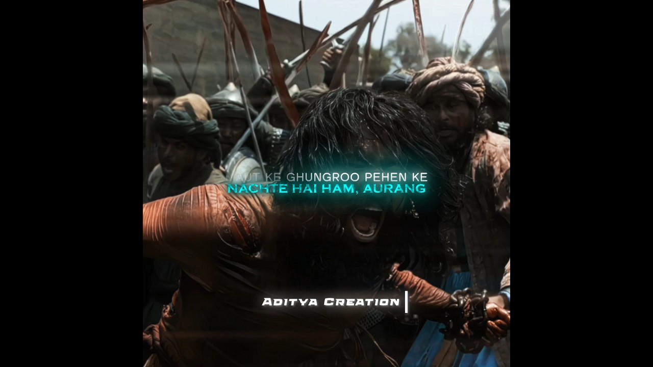 Sambhaji Maharaj 🔥 | Stunning 4K Chaava Edit by Aditya Creation | #shorts