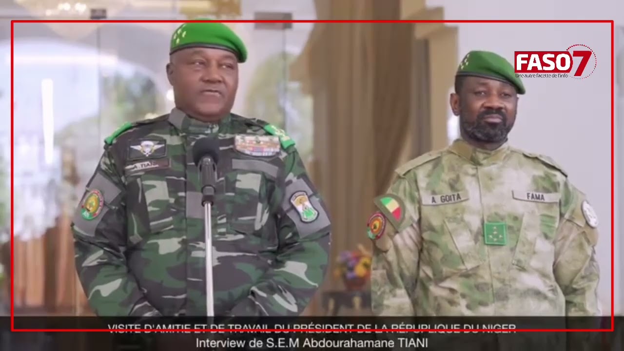 Général Tiani : Le peuple du Sahel mène la révolution