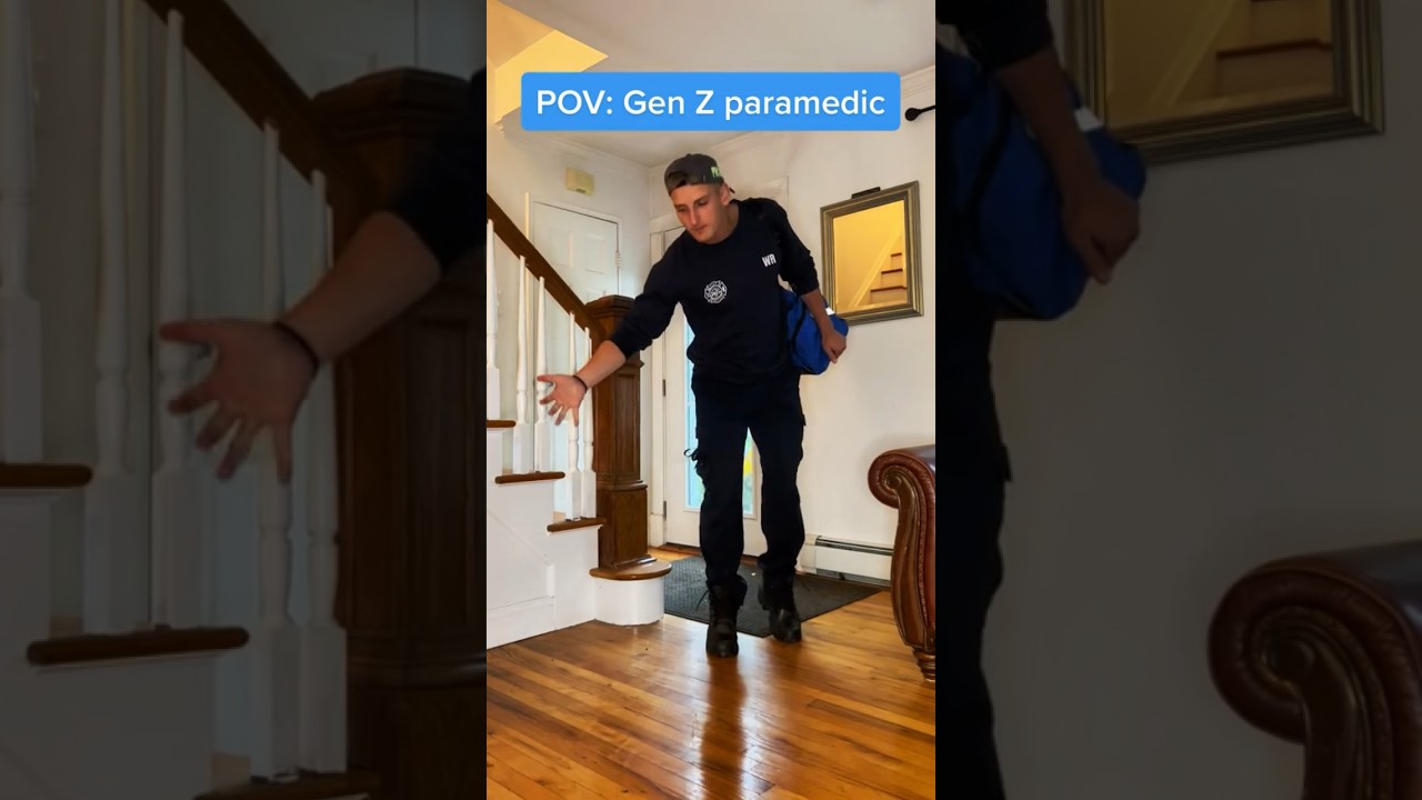 Gen Z Paramedic POV 🚑 | Daily EMS Humor & Gear