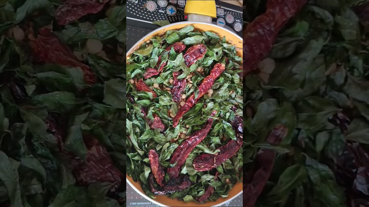 Easy Dry Curry Leaves Chutney Recipe 🌿 | Quick & Tasty Snack